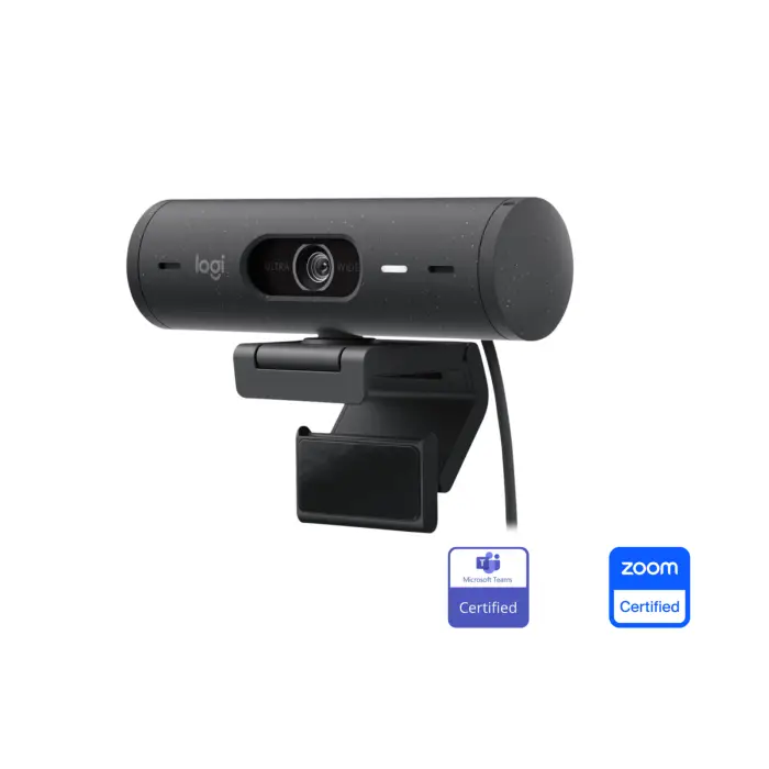 Logitech BRIO 500 Webcam - schwarz