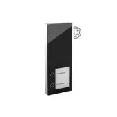DoorLine Slim DECT - Türsprechstelle DECT/FUNK, schwarz, 2 Klingeltaster