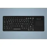 Active Key AK-CB4400F-GUS desinfizierbare Touchpad-Tastatur / Hygienetastatur schwarz