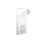 DoorLine Slim DECT - Türsprechstelle DECT/FUNK, weiß, 2 Klingeltaster